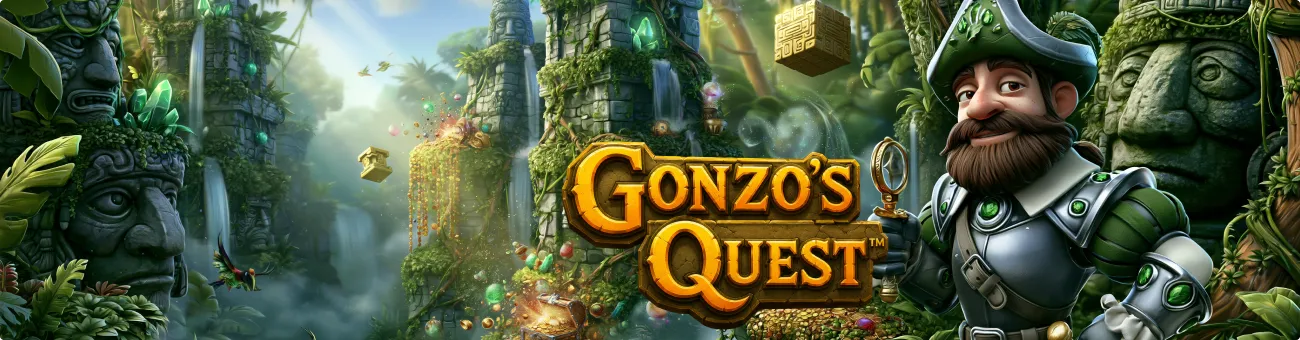Gonzos Quest Gonzos quest slot Banner 1